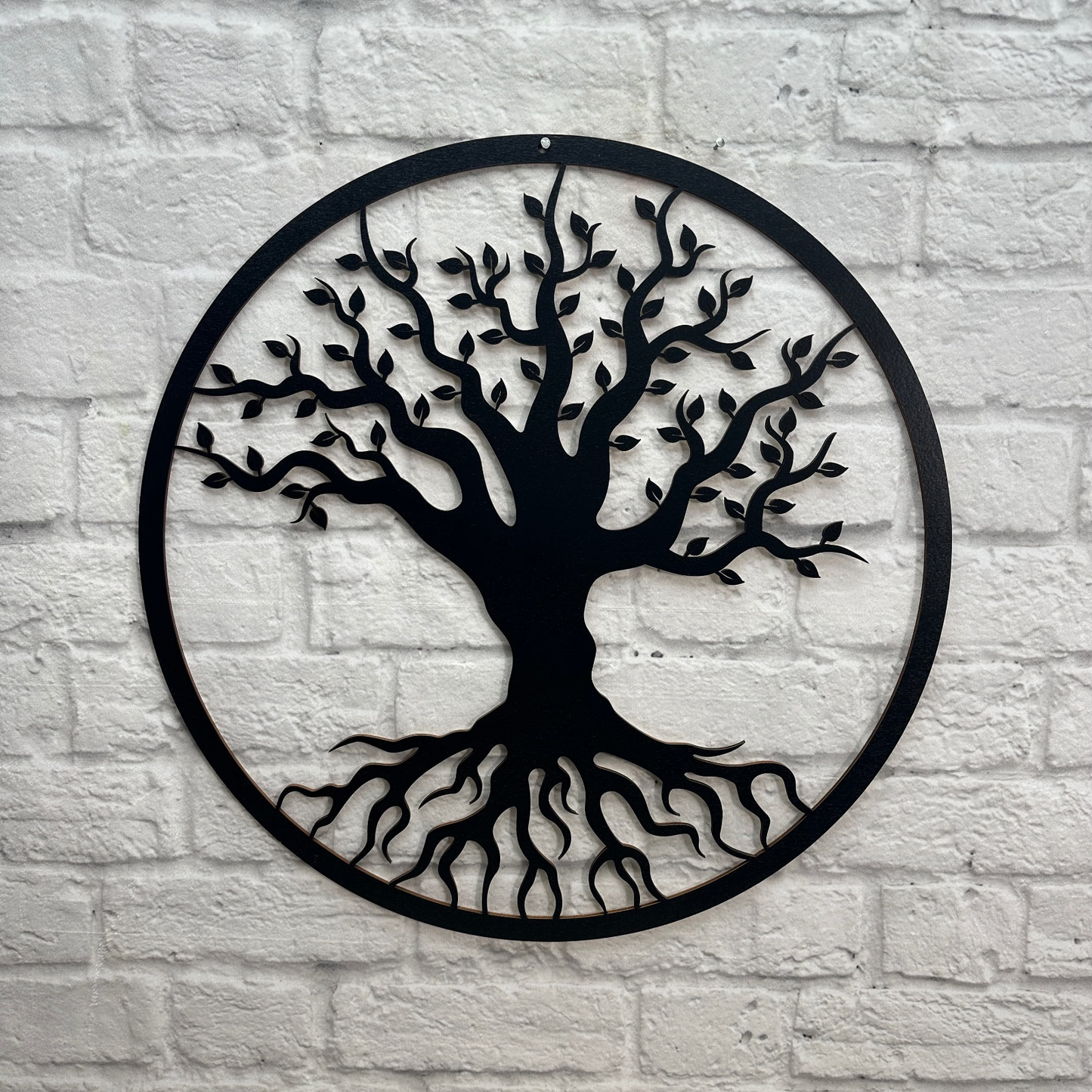 Lebensbaum Wanddeko aus Holz: Wandkunst & Holzdeko | Baum Dekoration, Gemälde aus Holz