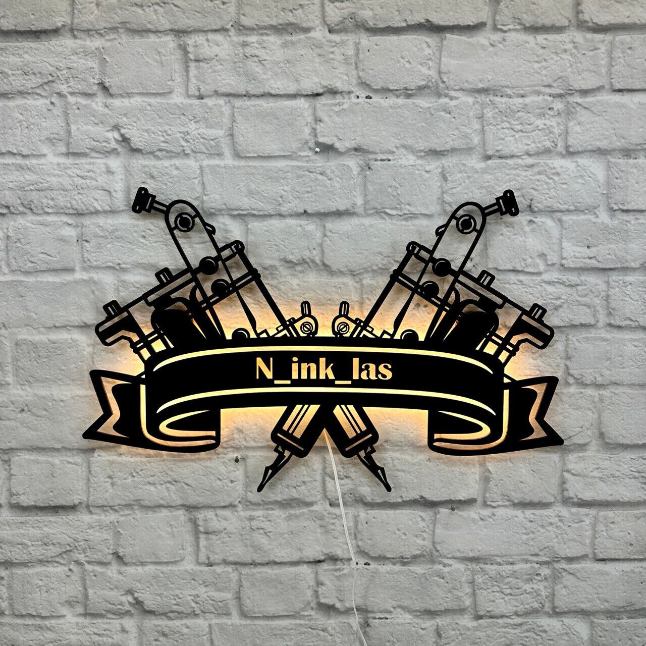 Geschenk für Tattoo-Meister: Wanddeko für Tattoostudio | Tätowierer Deko, Tattoo Master