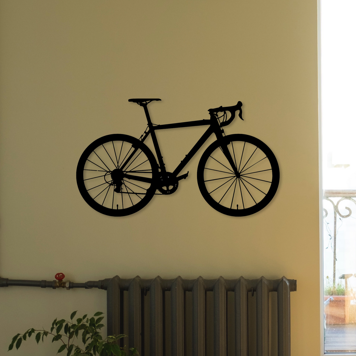 Wandbild aus Holz Rennrad Fahrrad Holzschild zum Aufkleben Fahrradliebhaber Deko Wandkunst Geburtstagsgeschenk Radler Fahrradsport