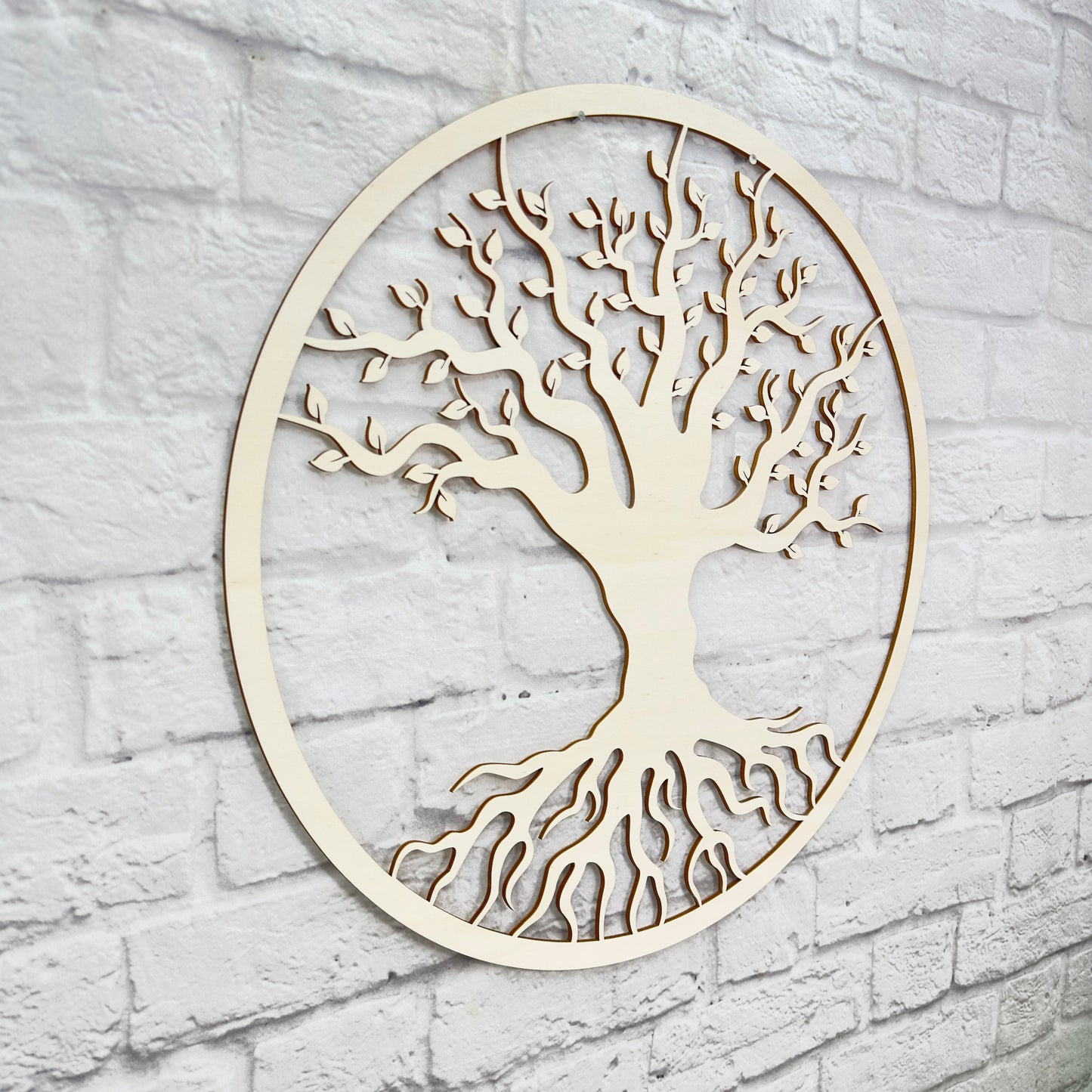 Lebensbaum Wanddeko Holz Wandkunst Holzdeko Baum des Lebens Holz Baum Dekoration Gemälde auf einem Holz Wand Dekor zum Aufkleben