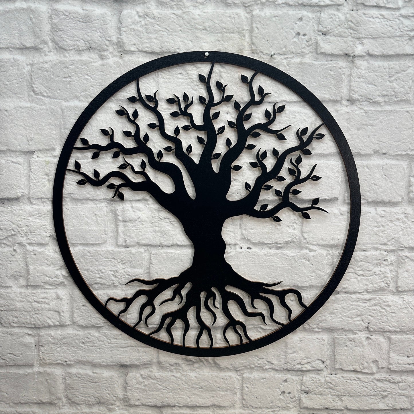 Lebensbaum Wanddeko Holz Wandkunst Holzdeko Baum des Lebens Holz Baum Dekoration Gemälde auf einem Holz Wand Dekor zum Aufkleben