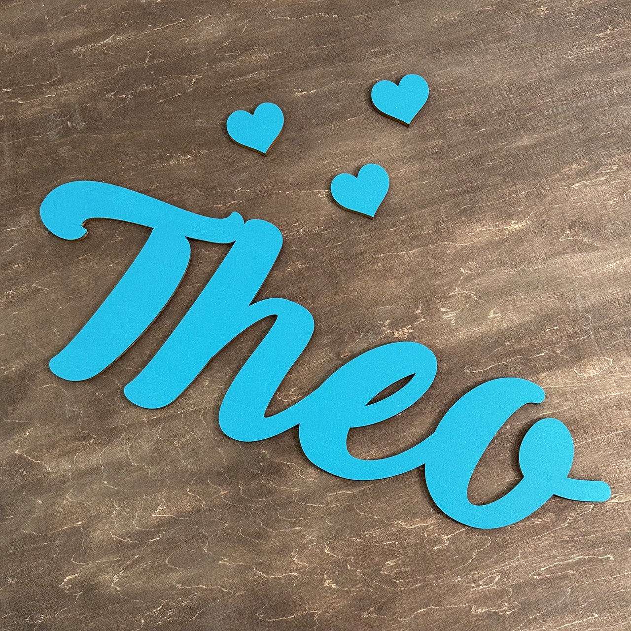 Personalisierter Namensschild aus Holz: Kinderzimmer Deko | Geschenk zur Babyparty, Türschild
