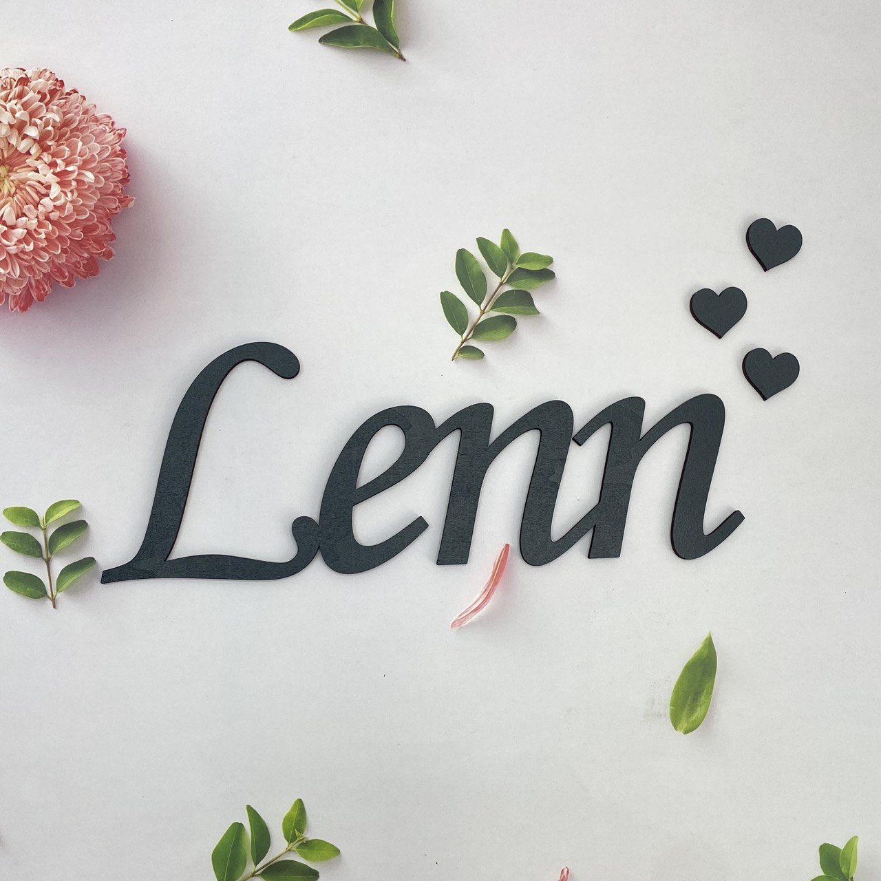 Personalisierter Namensschild aus Holz: Kinderzimmer Deko | Geschenk zur Babyparty, Türschild