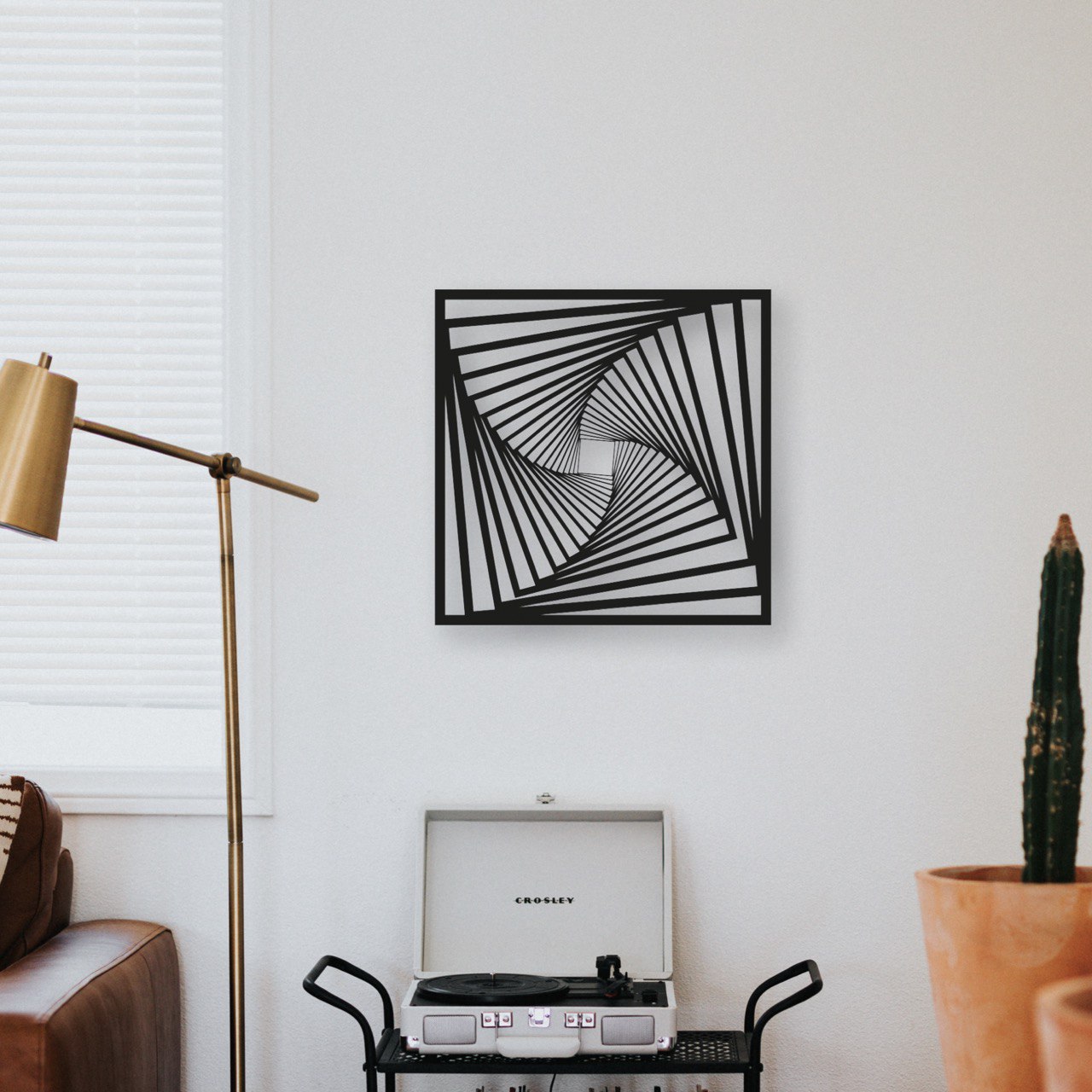 Abstakte Wandkunst