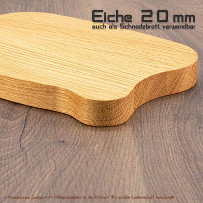 Servierteller Bärchen aus Eichenholz für Kinder / Geburtstagsgeschenk