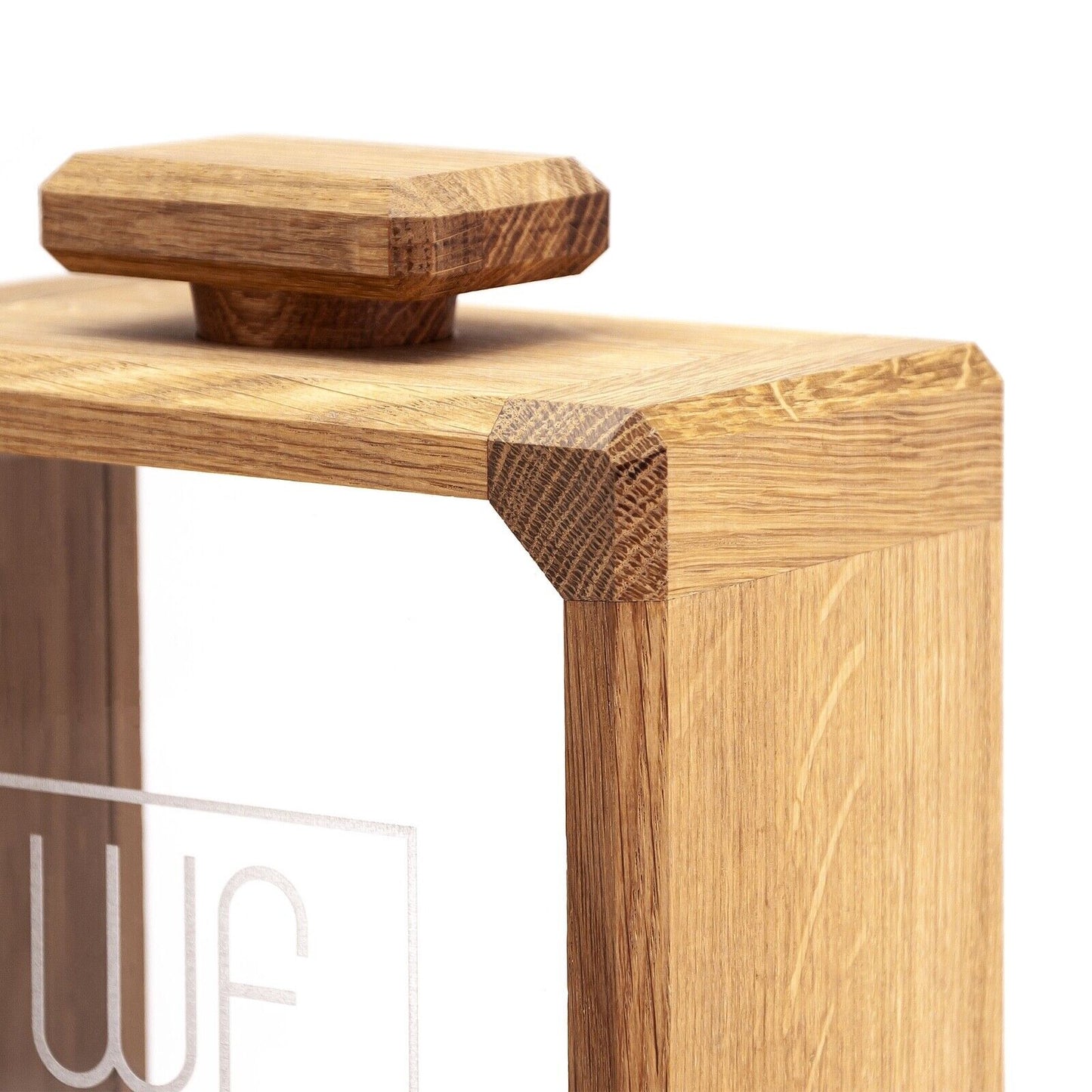 WoodFriends Weinkorkenbox aus Eichenholz Geschenk Weinliebhaber Sammler Flasche