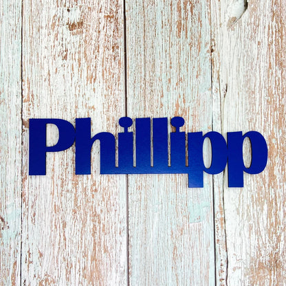 Namensschild aus Holz Personalisierter Schriftzug Kinderzimmer Dekoration Kinder Babyparty Geschenk Türschild Name