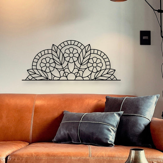 Wandbild aus Holz Mandala Holzschild zum Aufkleben Naturverbundenheit Deko Wandkunst spirituelles Geburtstagsgeschenk Hinduismus Meditation