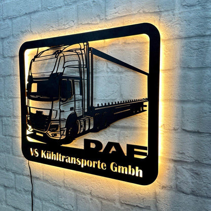 Geschenk für LKW Fahrer Speditions Mitarbeiter Fernfahrer Trucker Kraftfahrer Schild Wanddeko Geburtstag Jubiläum Spediteur Lastkraftwagen