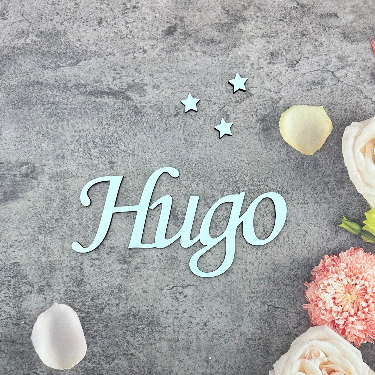 Personalisierter Namensschild aus Holz: Kinderzimmer Deko | Geschenk zur Babyparty, Türschild