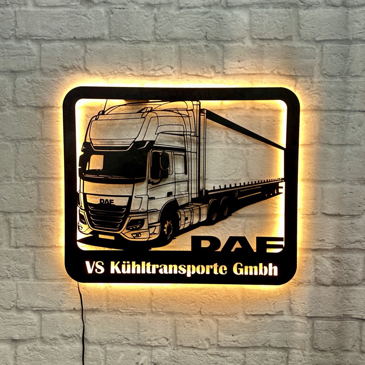 Geschenk für LKW-Fahrer: Schild Wanddeko | Trucker, Spediteur, Kraftfahrer | Geburtstag, Jubiläum